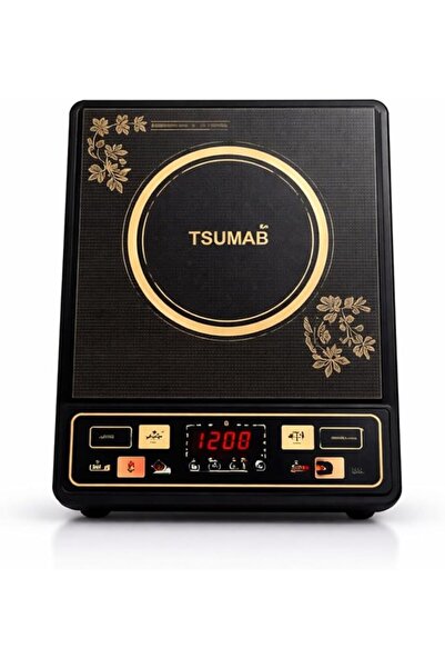 TSUMAB موقد طهي ذكي يعمل بالحث الكهرومغناطيسي - موقد يعمل باللمس مع أوضاع متع...
