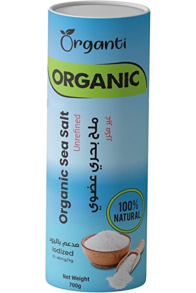 Organti Organic Sea Salt Unrefined, 700g