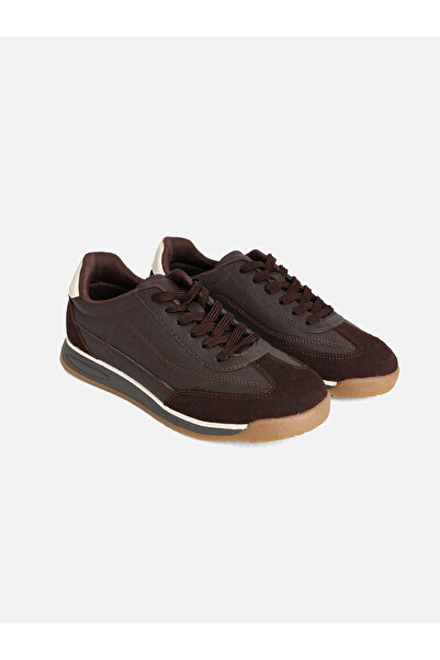 LC Waikiki Lcw Steps Brown Men's Sneaker with Nevavm Difference