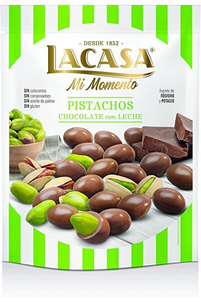 LACASADETAKI شوكولاتة بالحليب بالفستق من LACASA، وزن 100 غرام