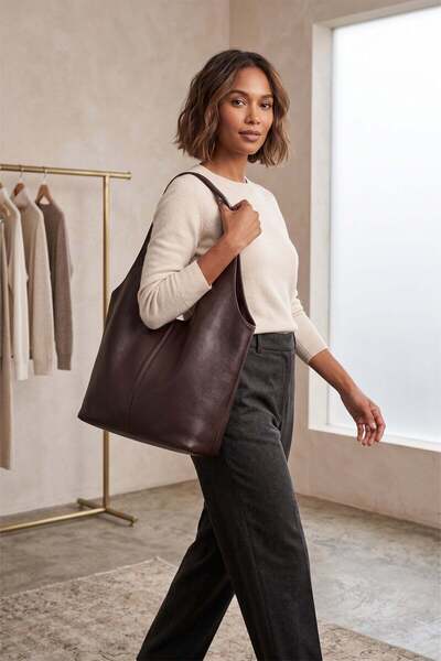 Jacquline 26Kclzd344C Women's Shoulder Bag Brown