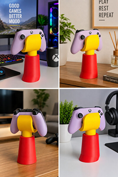 Lego El Figürlü Oyuncu Kumandası ve Joystick Tutucu Stand
