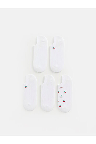 LC Waikiki Nevavm with a Difference, Lcw Dream Ecru Patterned 5-Pack Women's ...