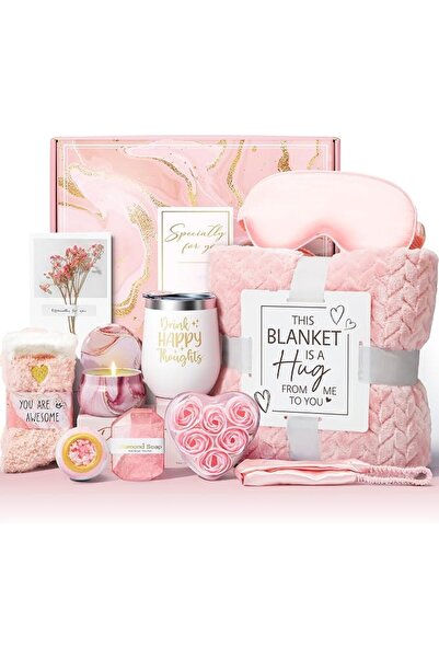 AZONEE Birthday Gifts for Women Self Care Gifts Get Well Soon Gifts, Rose Rel...
