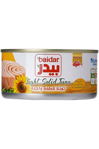 Baidar Light Meat Tuna, 185 g Pack of 1