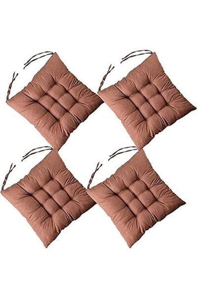 GENERAL 4 PCS Soft Chair Pads, Chair Seat Pads,Chair Cushions Dining Room For...