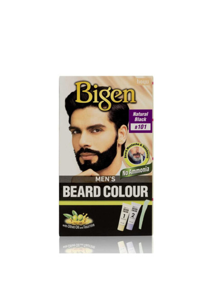 BİGEN Men's Beard Dye - Natural Black - B101