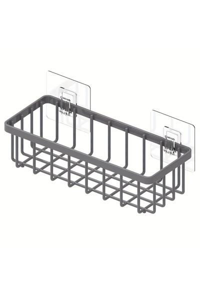 Choice GRAY Easy-to-Install Kitchen Sink Organizer, No Drilling Required, Mul...