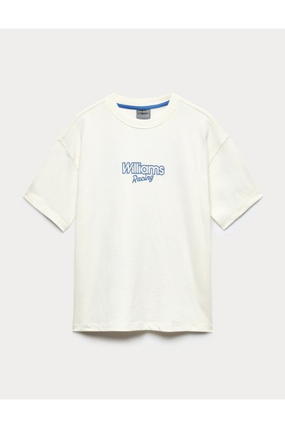Marks & Spencer F1 Detaylı Pamuklu T-shirt
