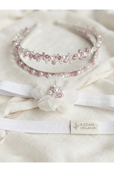 Kadamorganik Almina' Special Series Mother Baby Crown Maternity Set