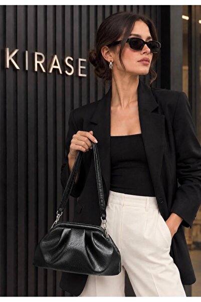 KIRASE Stylish Scholarship Soft Quality Leather Portfolio Handbag and Crossbo...