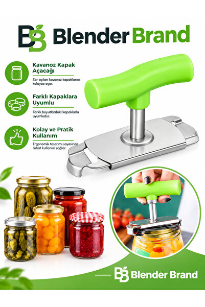 Blender Brand Kavanoz Kapağı Açacağı Ölçülü Uyarlanabilir Pratik Konserve Şiş...