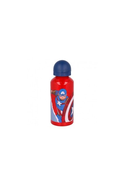 Aria Trade Μπουκάλι Νερού Εκδικητές Ήρωες Κόμικ 400ml, από αλουμίνιο, 6.6x6.6...