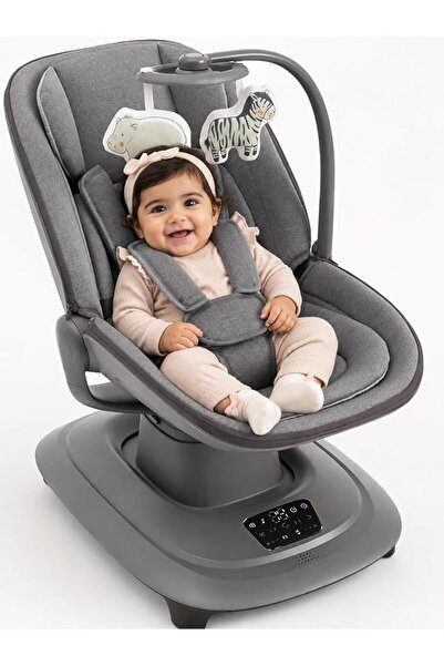 CoddleBaby أرجوحة كهربائية للأطفال من ماستيلا مع 5 سرعات قابلة للتعديل، تشغيل...