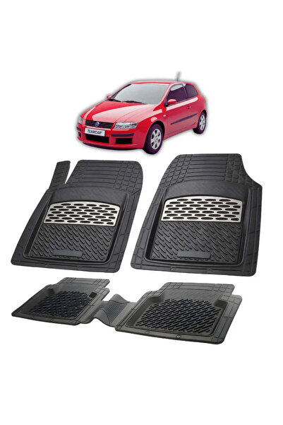 TEAMCAR Πατάκια δαπέδου Fiat Stilo Hatchback 3θυρο Συμβατά με Facelift 2004-2...