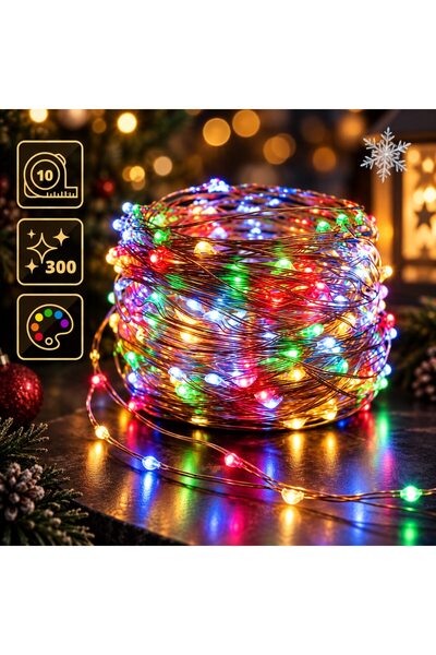 OEM Infiniteea ™   Lumini de Crăciun Micro LED, Lungime 10M cu 300 LED-uri Mu...