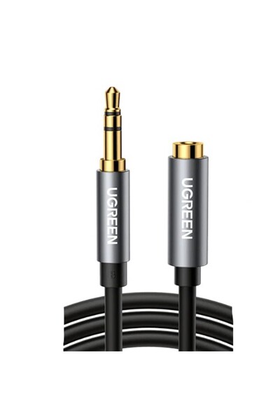 Ugreen Cablu audio AV118 2m negru jack 3.5mm