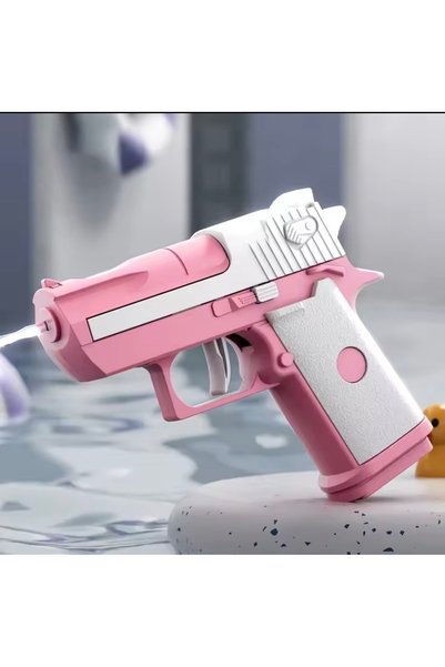 charmerprincesses Oyuncak Manuel Geri Tepmeli Su Silahı 13 Cm - 100 ml Su Dep...