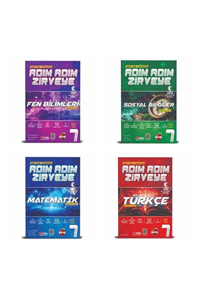 7.sınıf adım adım fasikül matematik,türkçe,sosyal,fen bilimleri set