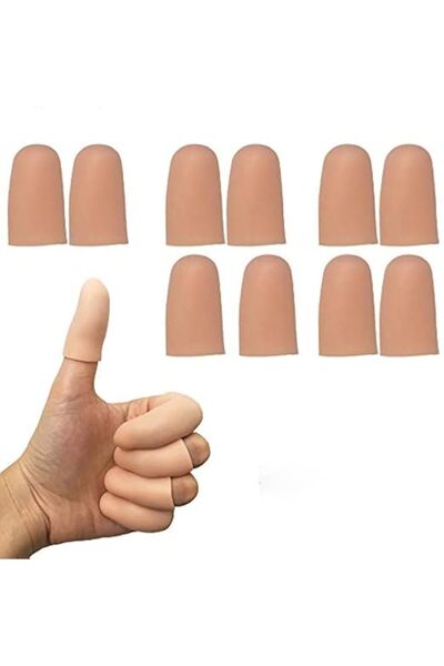 X SPRING Finger Protectors, 10PCS Silicone Finger Caps for Pain Relief, Soft ...