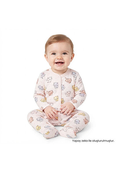 ebebek Hello Baby HelloBaby Yenidoğan Patikli Tulum