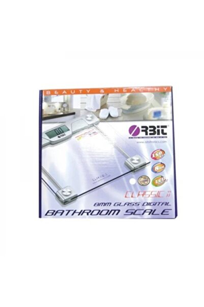 Orbit ميزان حمام رقمي Classic II بزجاج بسمك 8 مم