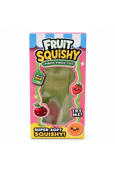 Generic Brand Jucărie antistres Squishy Fruit Squishy Bar Kiwi, verde transparent