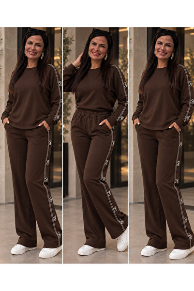 Mazelf Baby&Kids Wear G Detaylı UZUN KOLLU Alt Üst modal Eşofman Takım MAZELF