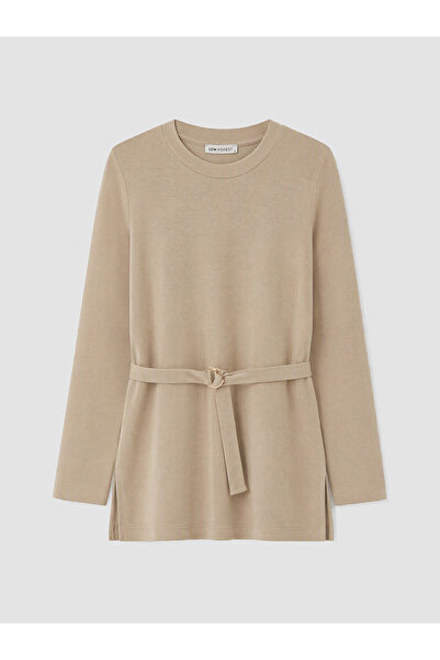 LC Waikiki Nevavm with a Difference of Opinion, Lcw Modest Beige Camisole Pla...