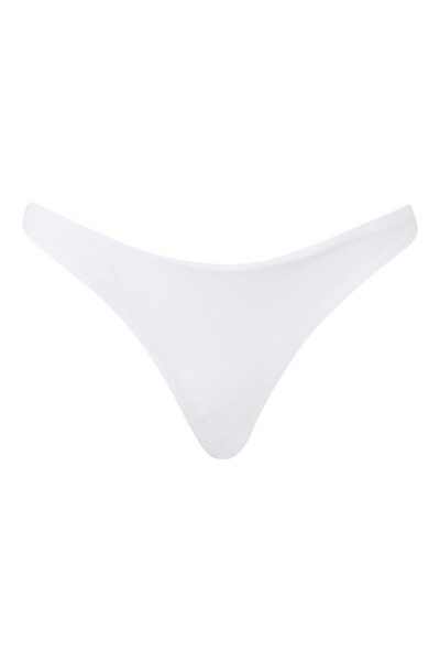 Lea the Label Special Design White Bikini Bottom