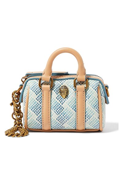 Kurt Geiger Kensington Quilted Micro Shoulder Bag 16X10 Cm, Leather Chain Str...