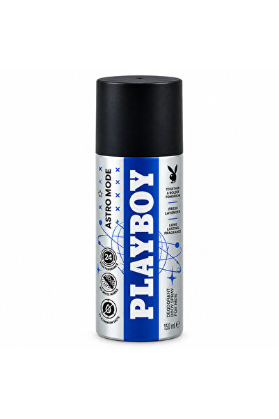 Playboy Deodorant spray pentru bărbați, Astro Mode, 24H, 150 ml, PLAYBOY®