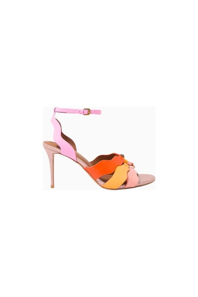 Kurt Geiger Sun Wave 100% Leather Luxury Design Women's Sandals