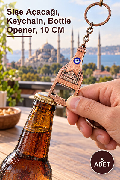 Yenilig 5 Μεταλλικά Μπρελόκ Sultanahmet και Ανοιχτήρι – Ανοιχτήρι Μπουκαλιών,...