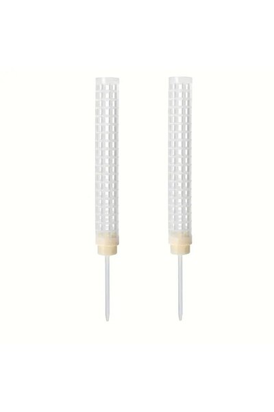 Choice White (two pack) 2 Plastic Moss Poles, Plant Stakes for Indoor Plants,...