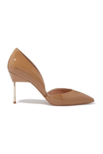 Kurt Geiger حذاء بكعب جلدي كلاسيكي بمقدمة مدببة