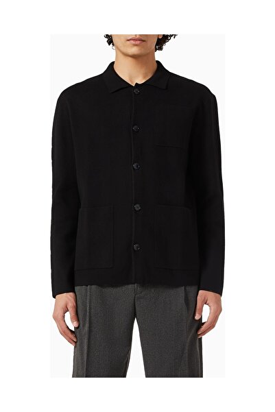 Selected Homme Organic Cotton Blend Relaxed Fit Cardigan, Modern Men's Minima...