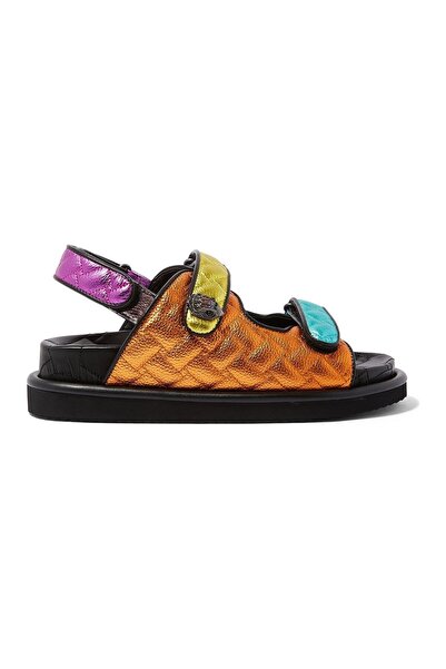 Kurt Geiger Glamorous Metallic Color Filled Sandals
