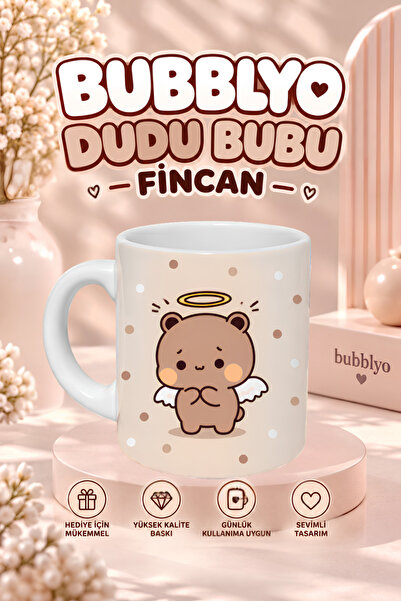 Bubblyo DUDU BUBU Fincan + Magnet + Bardak Altlığı