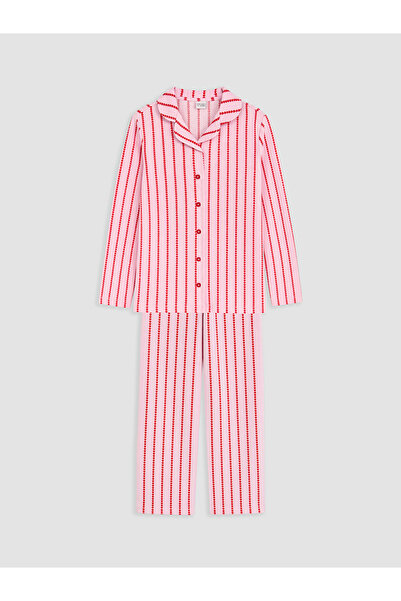 LC Waikiki I Shirt Roba Collar Girl's Pajama Set from Freezen Store