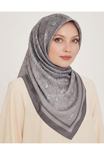 MİRAY Nevada Large Size Organic Cotton Scarf - 120 X 120 - 6730-02