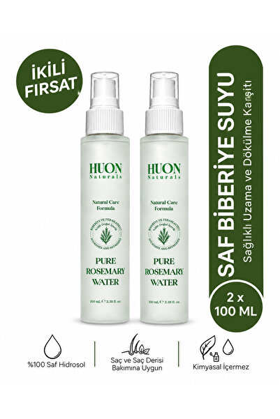 Saf Biberiye Suyu 2 x 100 ml - İkili Fırsat
