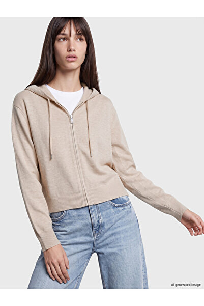 LC Waikiki I Hooded Women's Knitwear Cardigan from Freezen Store