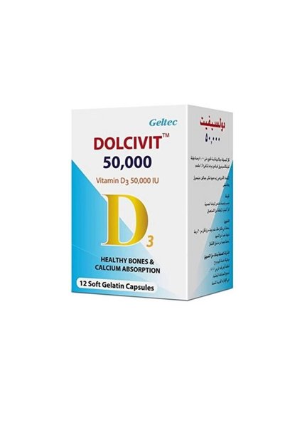 Bioventure Healthcare Dolcivit 50,000 IU 12 Soft Gelatin Capsules