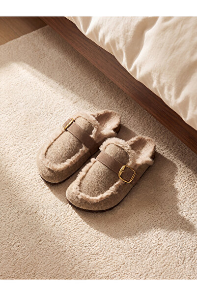 LC Waikiki I Plush Detailed Women's House Slippers from Freezen Store