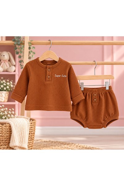 Çipil Baby Top and Bottom Set