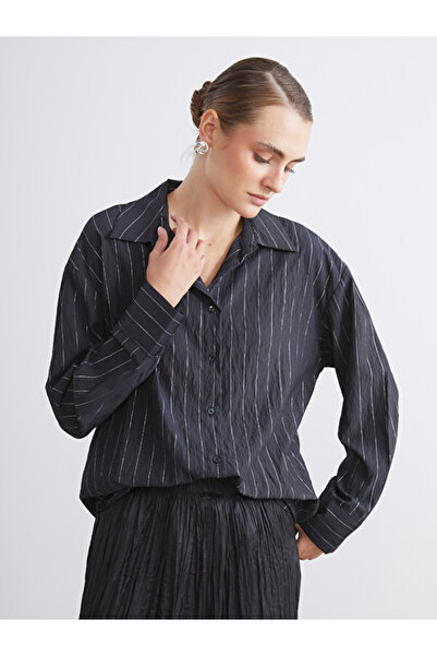 LC Waikiki Quality Pieces from Çelebi Store Striped Women's Shirt Tunic