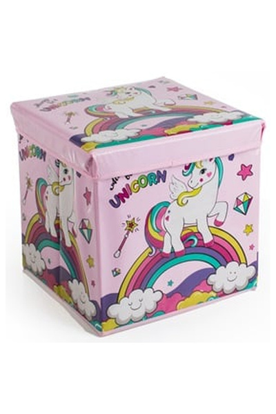 OEM Cutie de Depozitare Taburet Unicorn 30x30x30cm