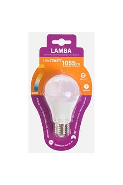 OEM LED крушка E27 9.5W (A60) Топла светлина