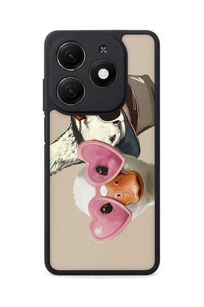 TECNO Spark 20 Compatible Airducks Patterned Camera Protected Shockproof Case